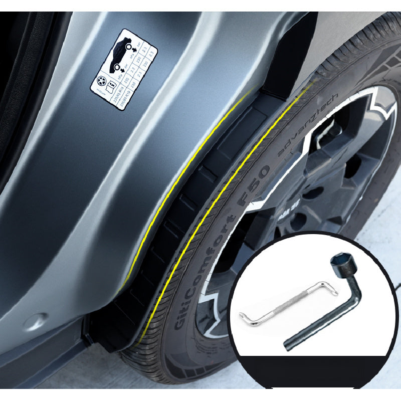 Original-Style Splash Guards & Inner Fender Protection For BAIC BJ30e