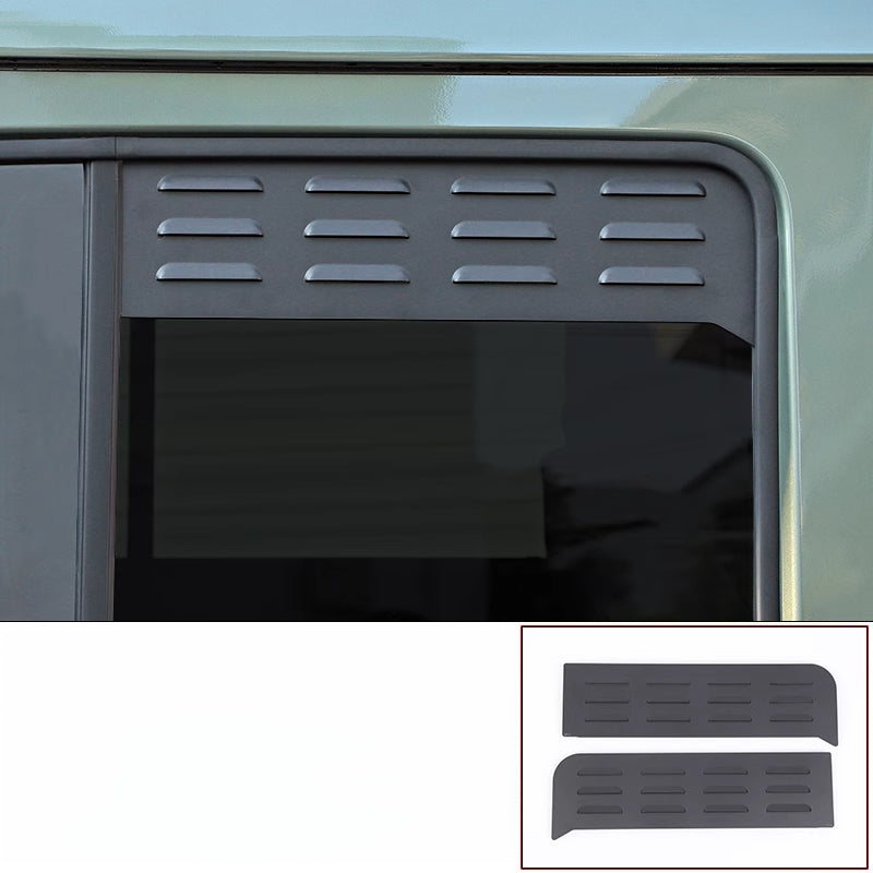 Rear Window Louver Rain Guards Vent Protection For BAW 212