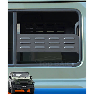 Rear Window Louver Rain Guards Vent Protection For BAW 212