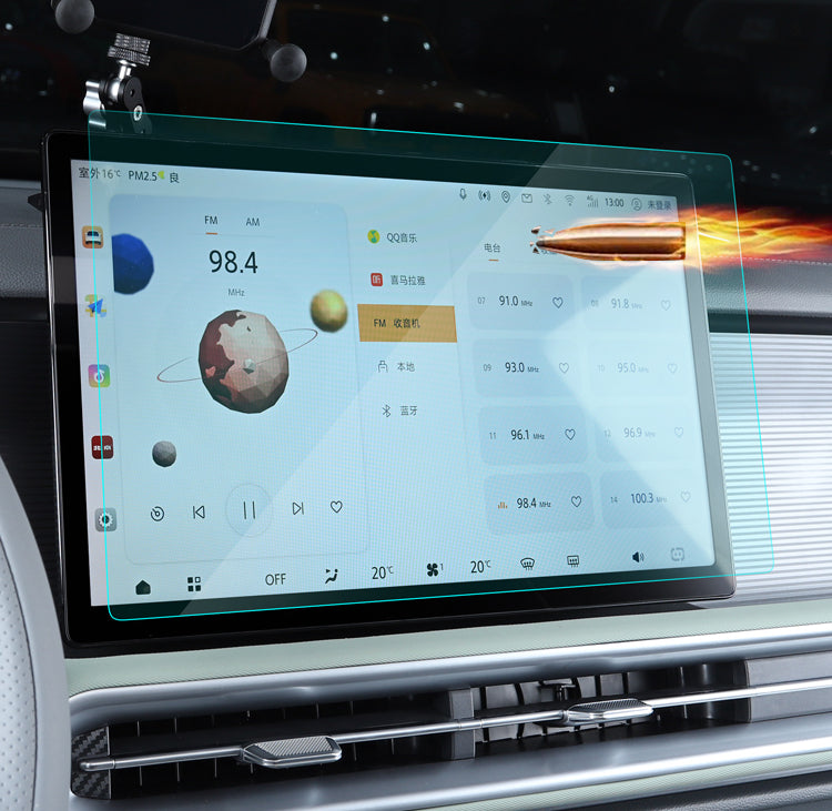 Screen Protector – HD Tempered Glass Navigation Film For BAIC BJ30