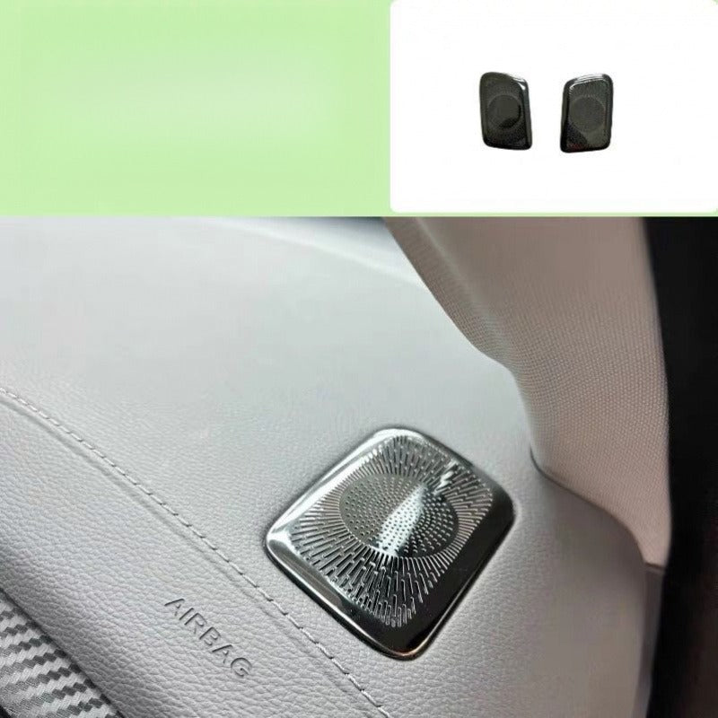 Stainless Steel Instrument Panel & A-Pillar Speaker Covers for BAIC BJ30