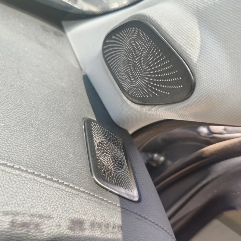 Stainless Steel Instrument Panel & A-Pillar Speaker Covers for BAIC BJ30