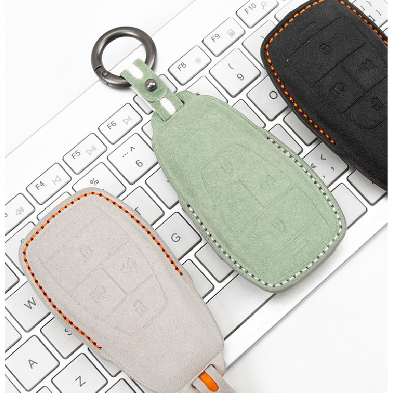 Suede Key Cover For BAIC BJ40E