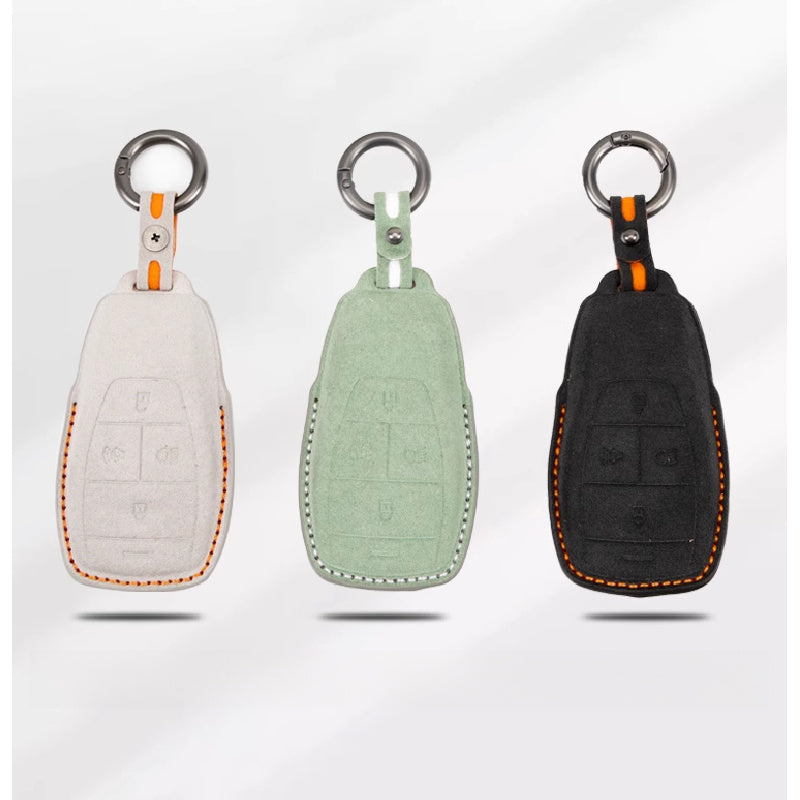 Suede Key Cover For BAIC BJ40E