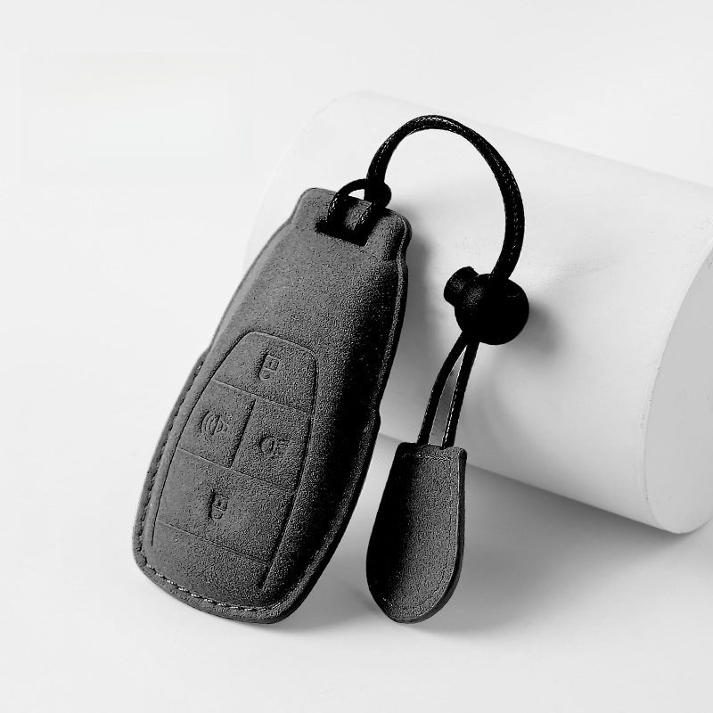 Suede Key Cover Universal Protective Key Case For BAIC BJ