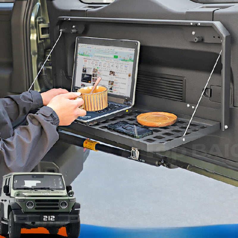 Tailgate Storage Rack Foldable Off-Road Table For BAW 212