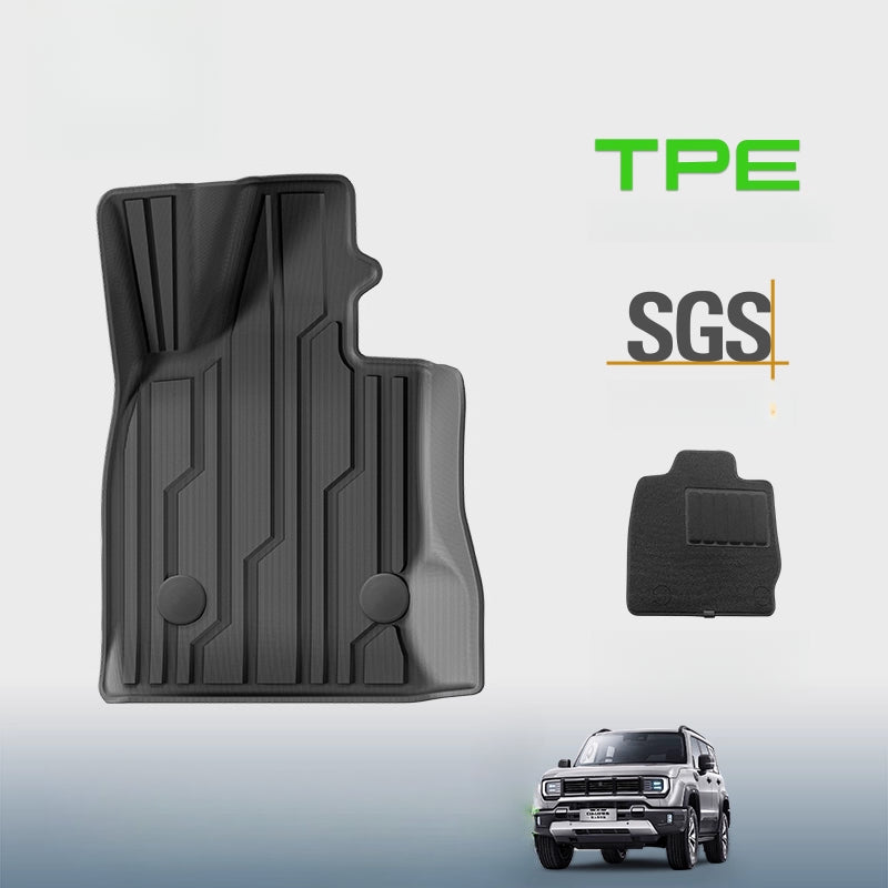 TPE Floor & Trunk Mats For BAIC BJ40E