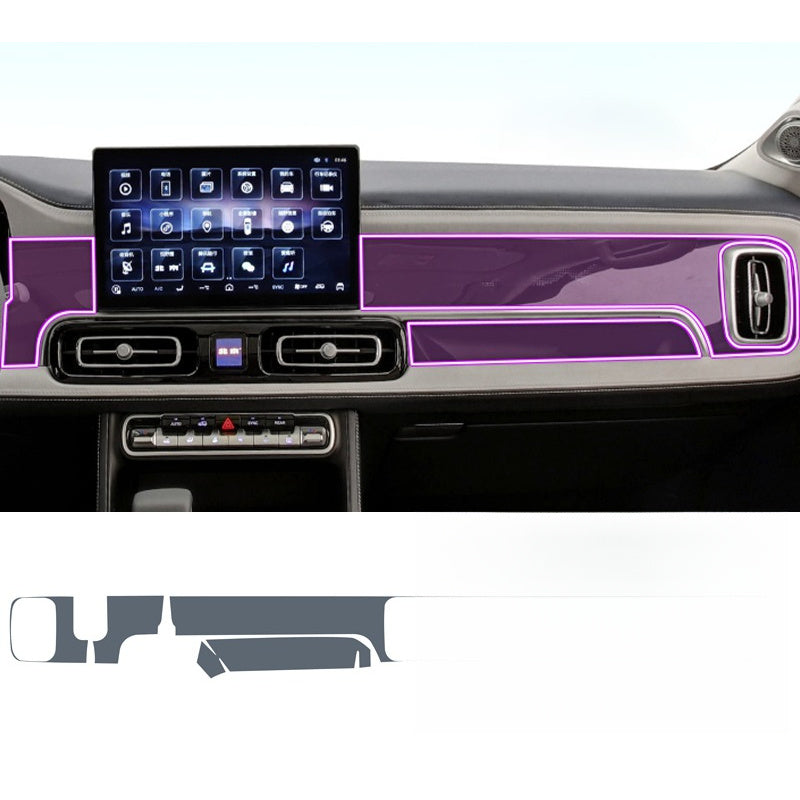 TPU Protective Film Gear Screen & Dashboard For BAIC BJ60