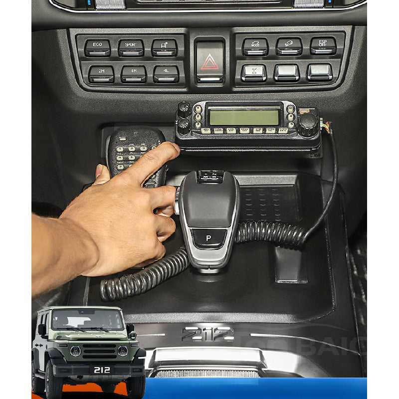 Walkie Talkie Mount Radio Mic Holder Accessores For BAW 212